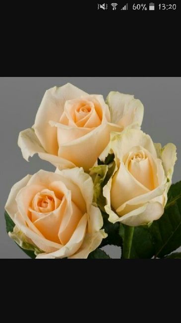 Bouquet  con rosa pesco e rose  bianche - 2