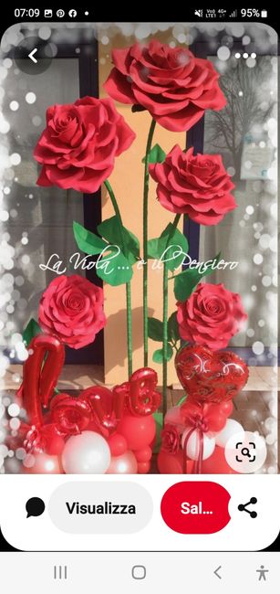 Rose giganti per l'entrata in location? 3