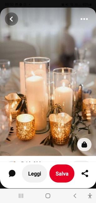 Centrotavola fiori o candele? - 2