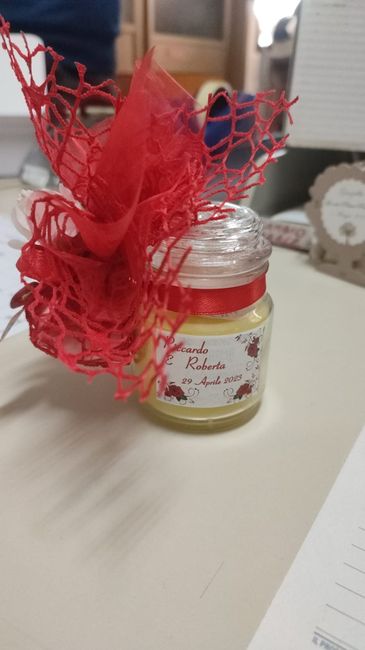 Bomboniere candele profumate in vasetto vetro 3