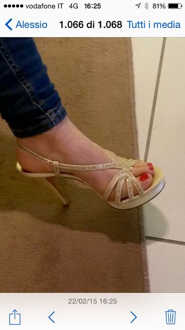 Quale scarpe da sposa avete scelto??? - 1