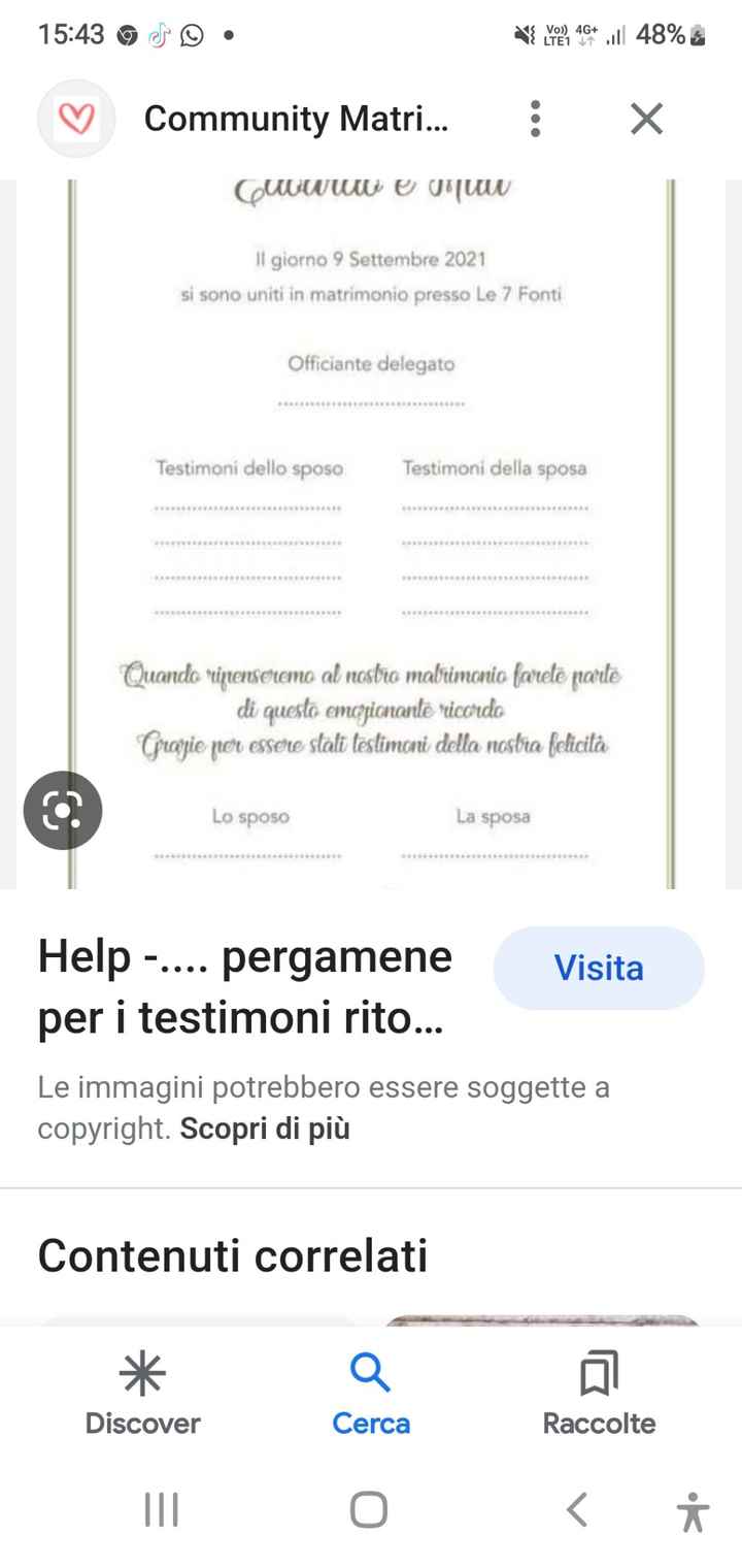 Rito simbolico: idee su come riprodurre il registro delle firme? - 2