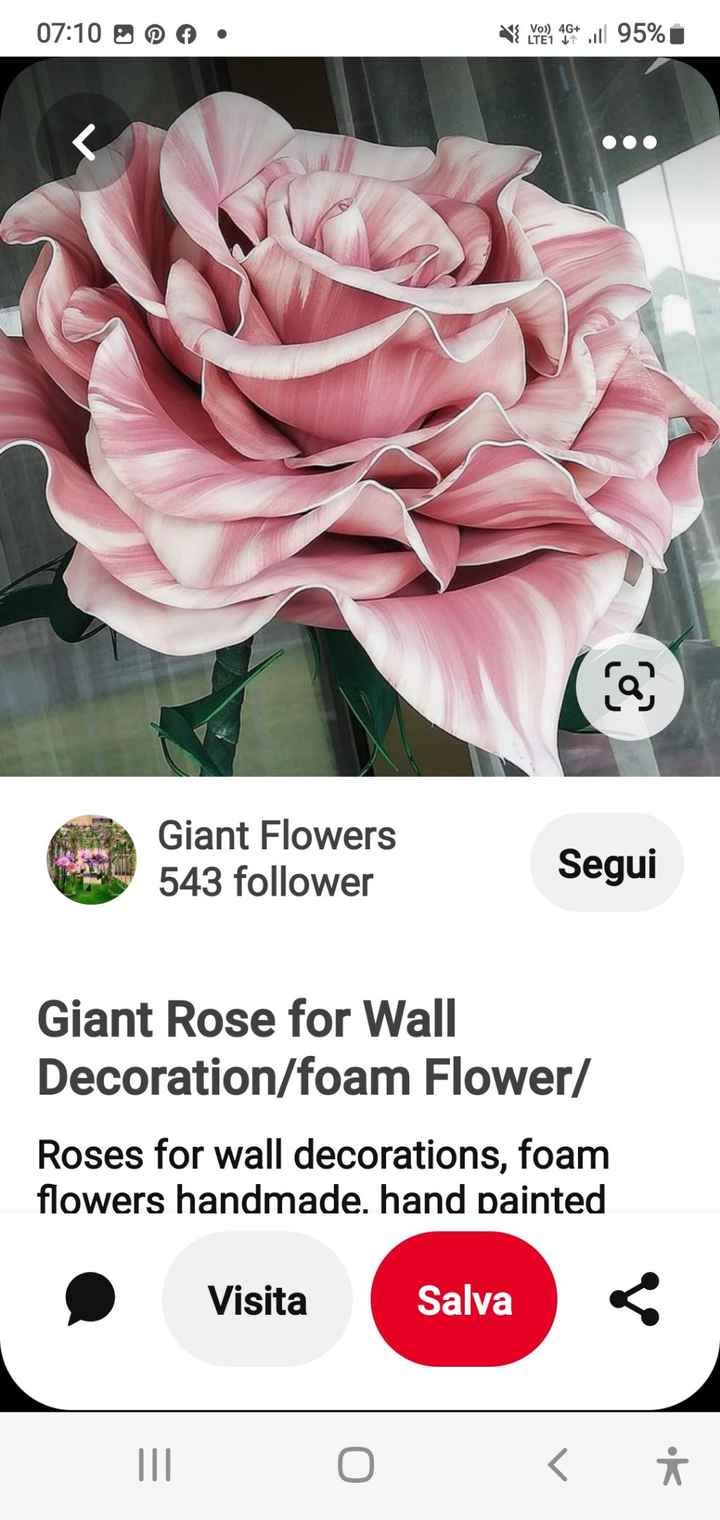 Rose giganti per l'entrata in location? - 2