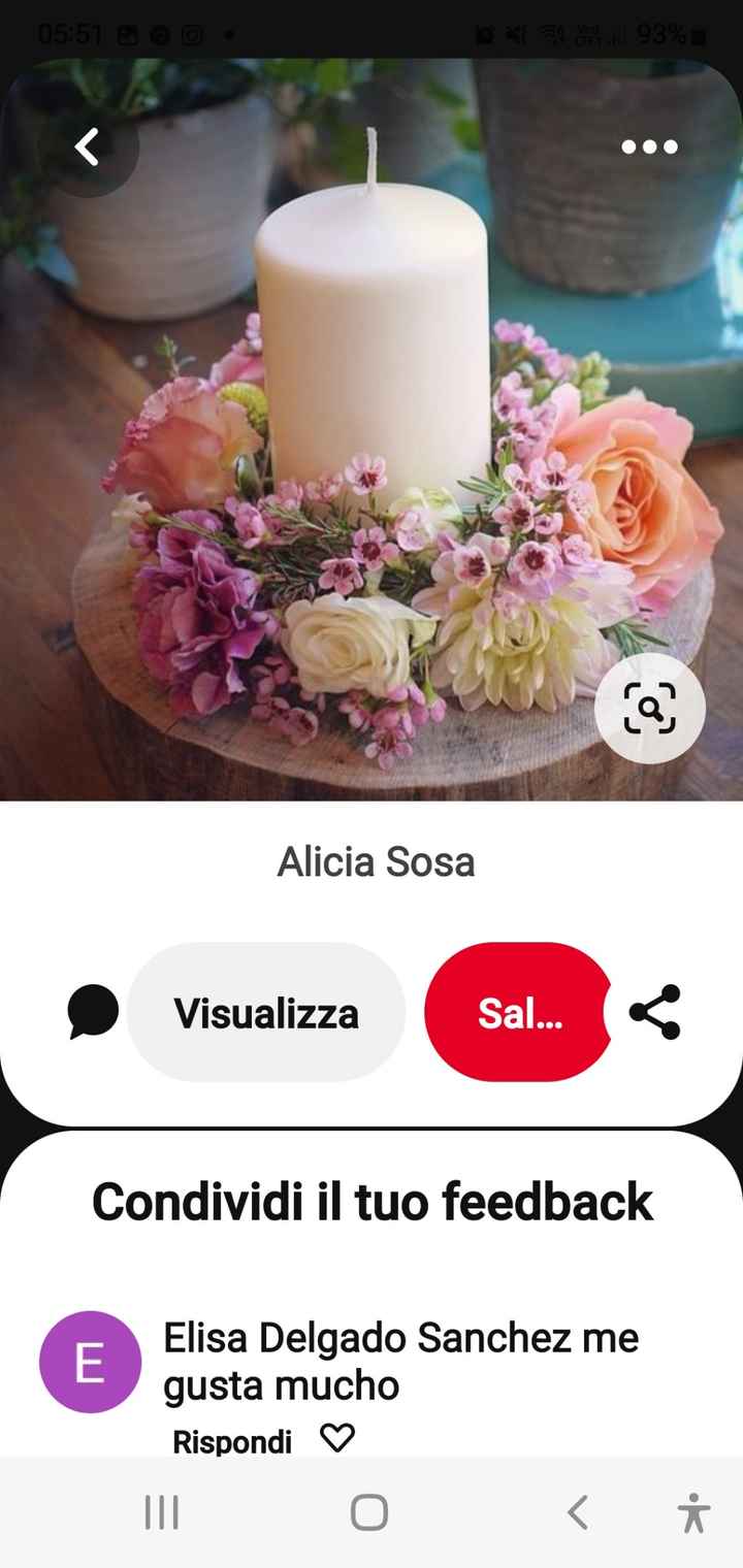Centrotavola fiori o candele? - 1