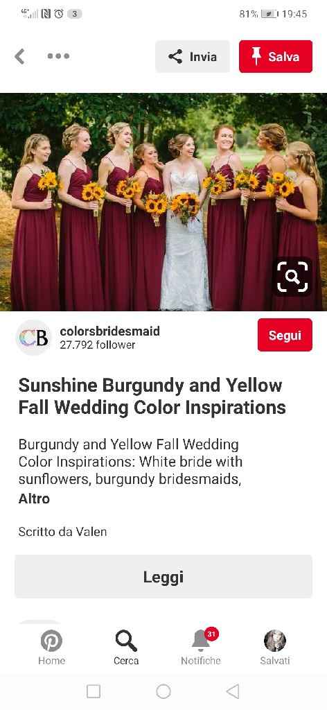 Colore per un matrimonio autunnale! - 1