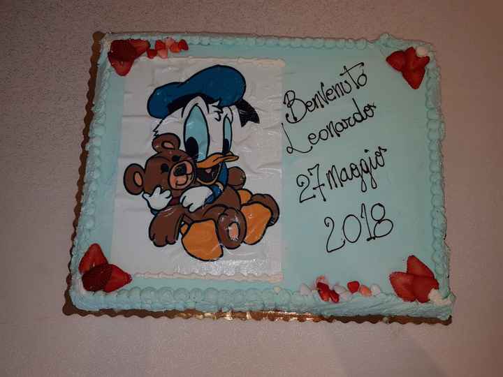 Torta battesimo maschietto - 1