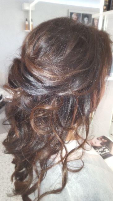 Ci siamo... 1°prova parrucco.... - 2