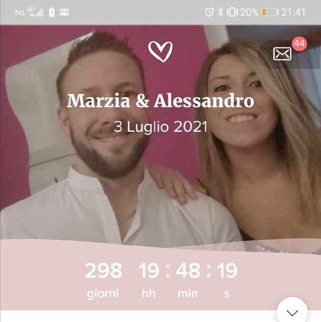 Countdown 👰🏼🤵🏼 1