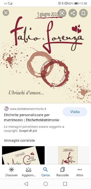 Etichette personalizzate 1