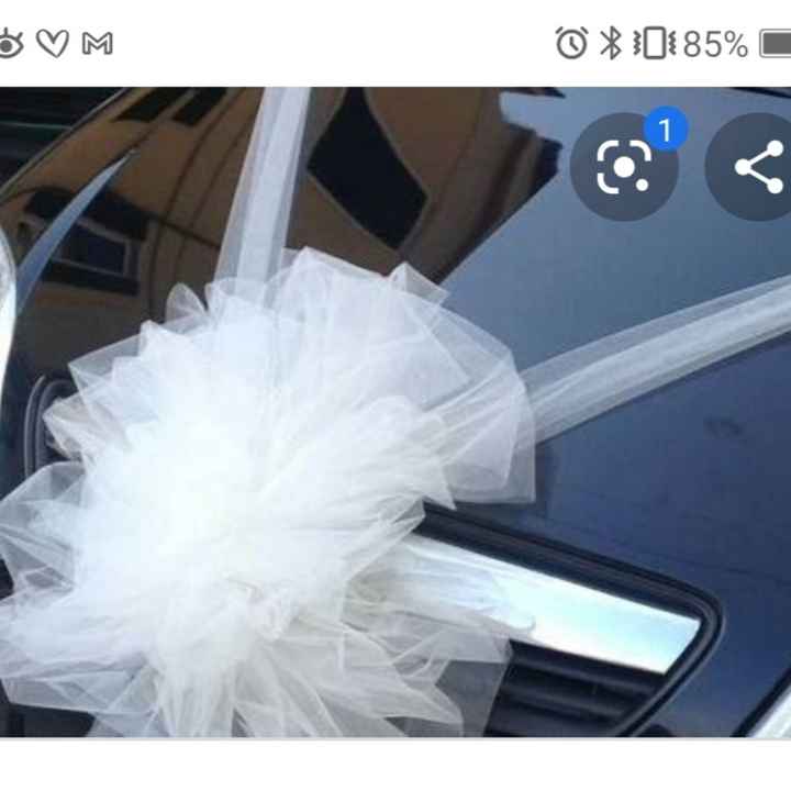 Decorazioni auto sposi - 1