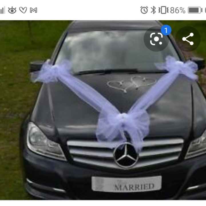 Decorazioni auto sposi - 2