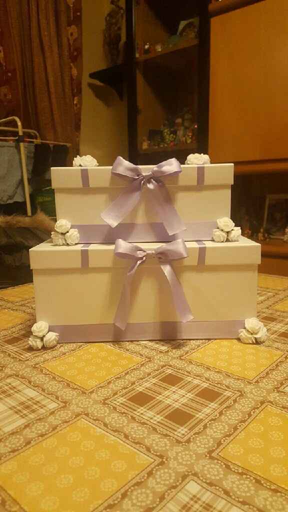 Torta porta buste - 2