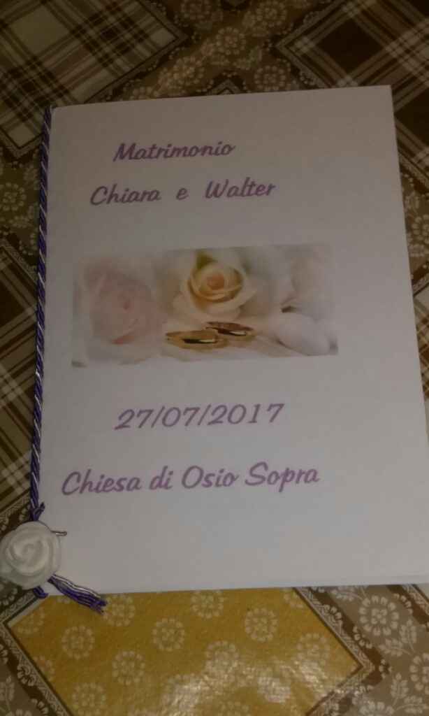Libretti messa - 2