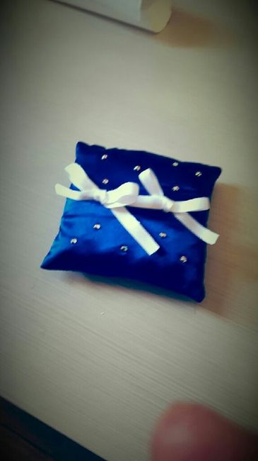 Ecco il cuscino porta fedi!! - 2