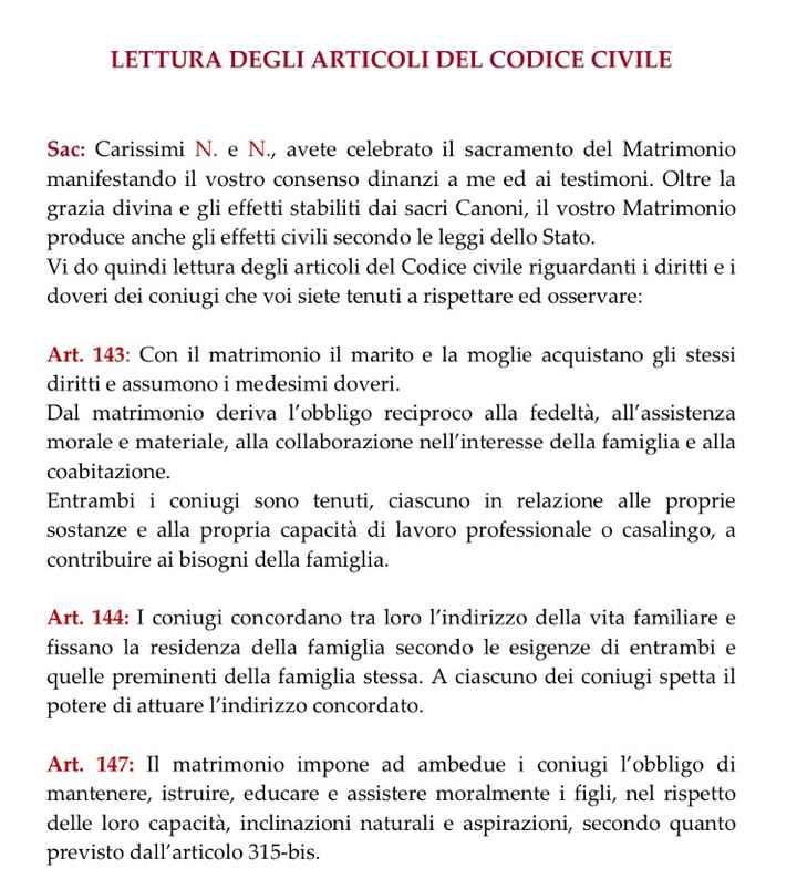 Articoli matrimonio civile help - 1