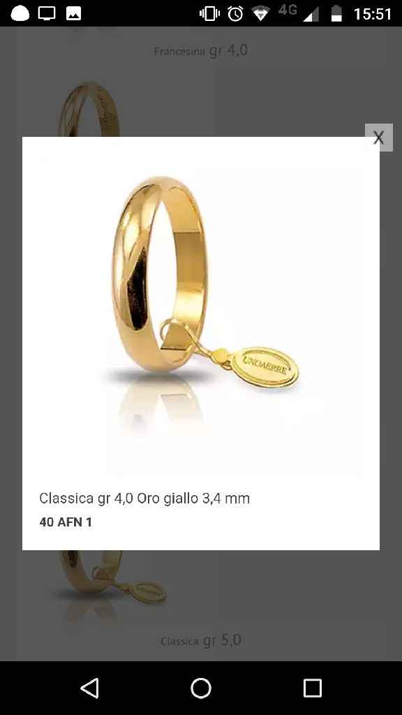  Scelta sbagliata fedi nuziali! Help Unoaerre classica! - 2