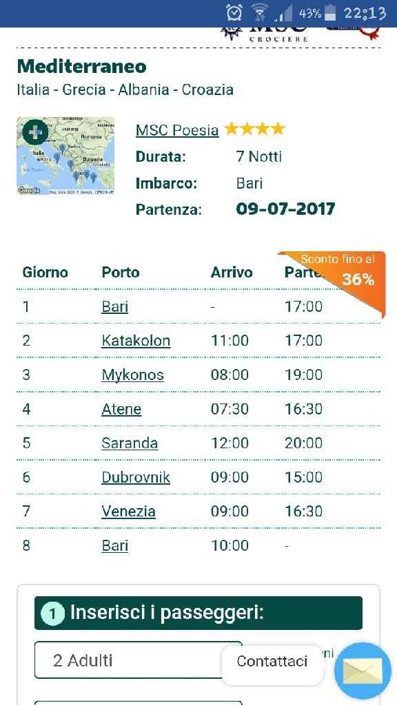 Crociera msc poesia 09/07/17 - 1