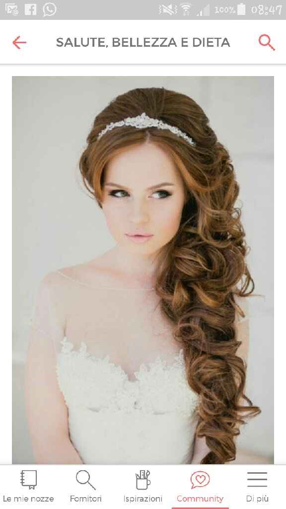 Aiuto capelli semiraccolti - 1