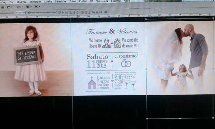 Partecipazione con foto - 1