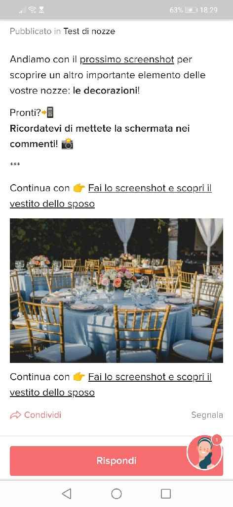 Fai lo screenshot e scopri le tue decorazioni - 1