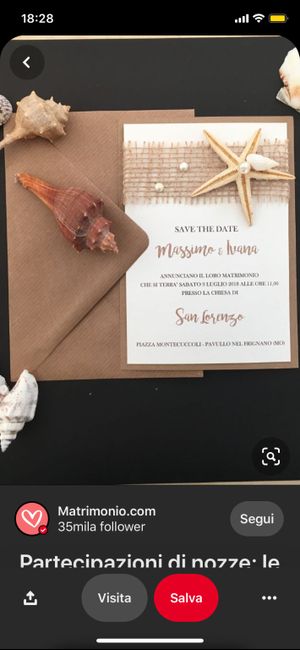 Idee inviti tema mare 18