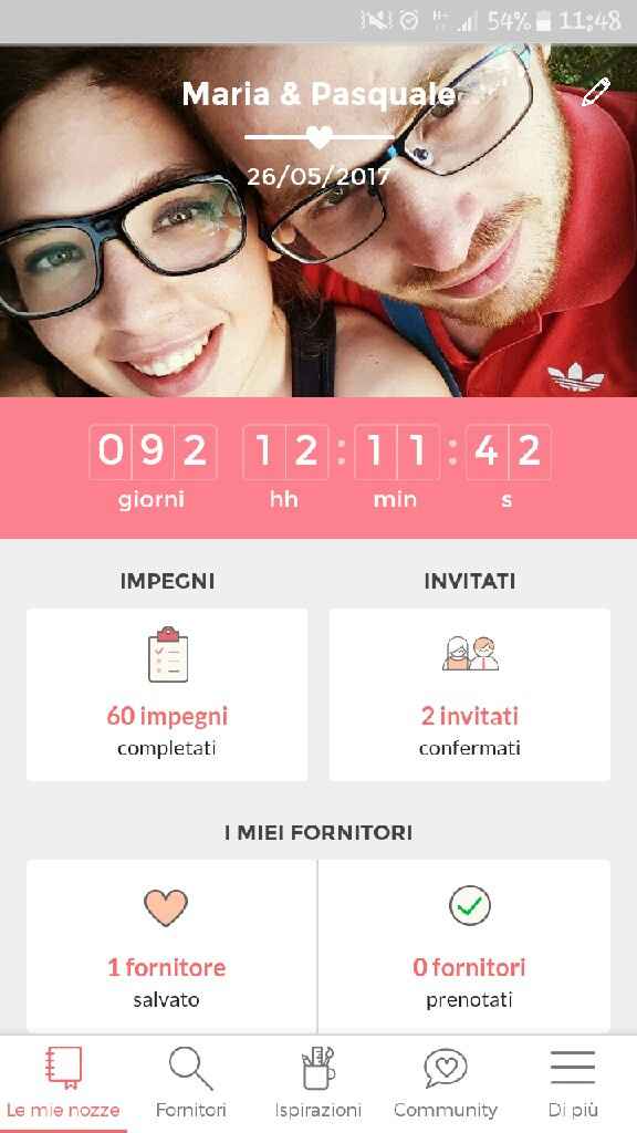 Quanti giorni mancano alle tue nozze? - 1