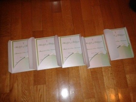 Le mie partecipazioni!!!! fai da te ( cn l aiuto della mia amica!) - 2