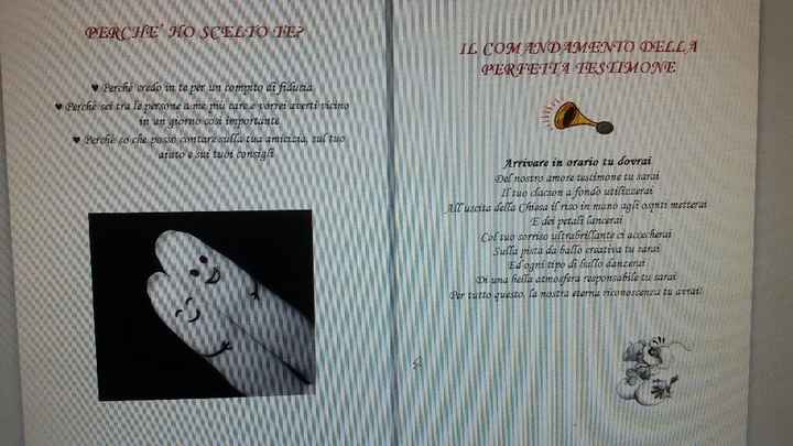 Il mio manuale della perfetta testimone. .. finito!! - 2