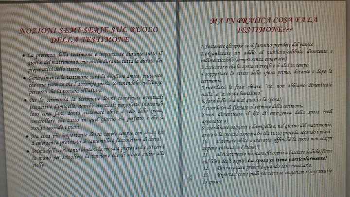 Il mio manuale della perfetta testimone. .. finito!! - 3