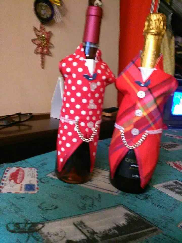 Bomboniere bottiglie di vino - 2