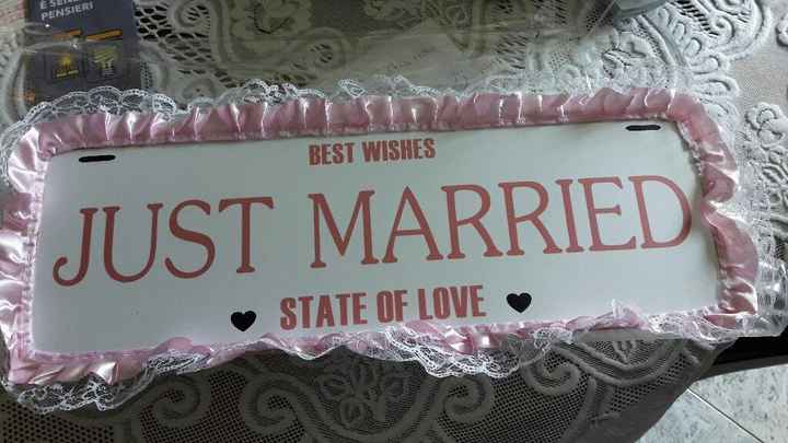 Anche la macchina avrà il suo stile shabby chic ! arrivata la targa!! - 1