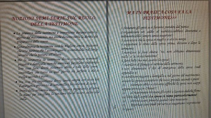 Il mio manuale della perfetta testimone. .. finito!! - 3