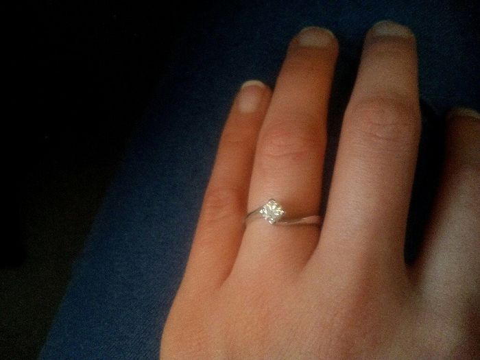 Anello di fidanzamento -foto - 1