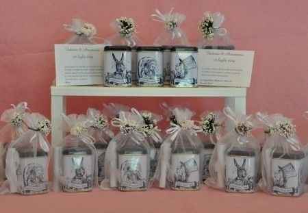 bomboniera barattolo tÃ¨