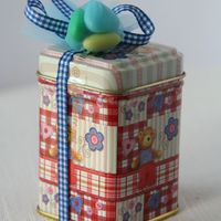 bomboniera barattolo tÃ¨ con confetti