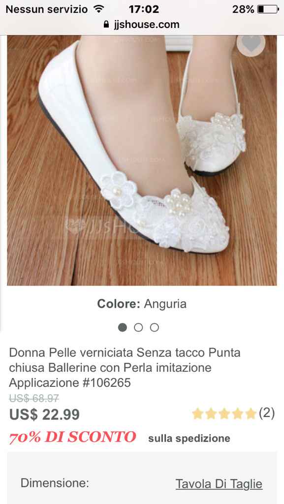 Scarpe basse per ragazze alte - 6