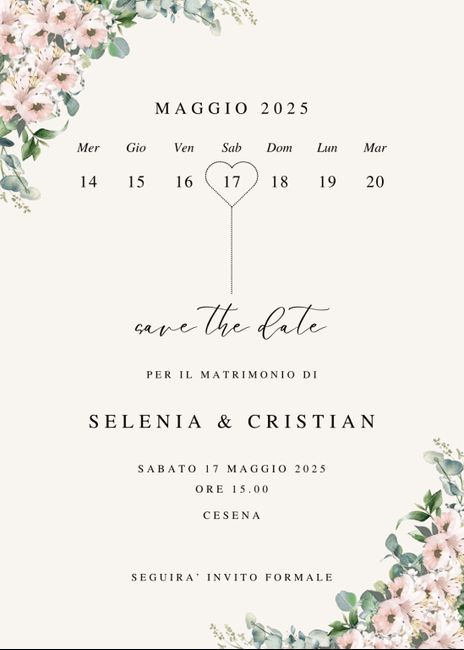 save the date fai da te 1