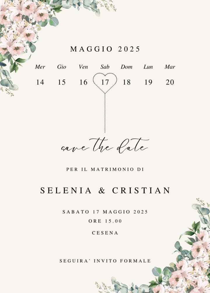 save the date fai da te - 1