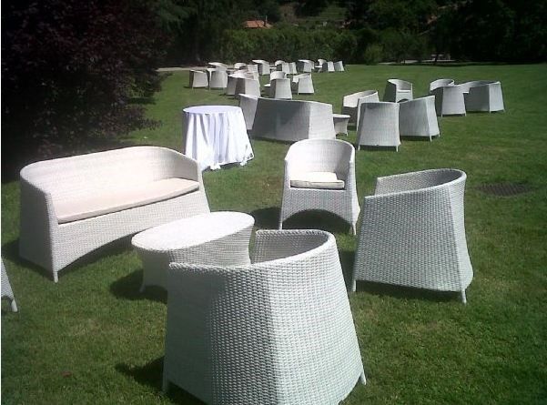 Rattan bianco