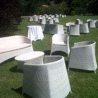 Rattan bianco