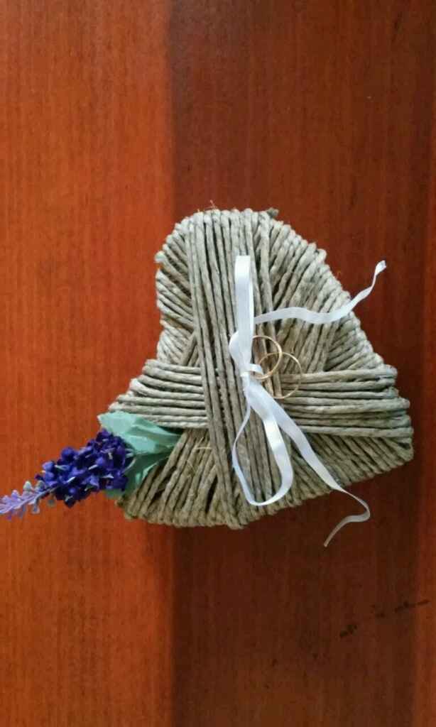 Cuscino porta fedi - 1