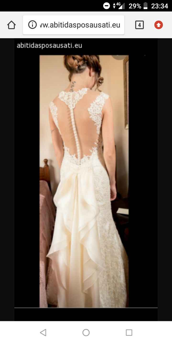 Vendo abito Elvira Gramano - 1