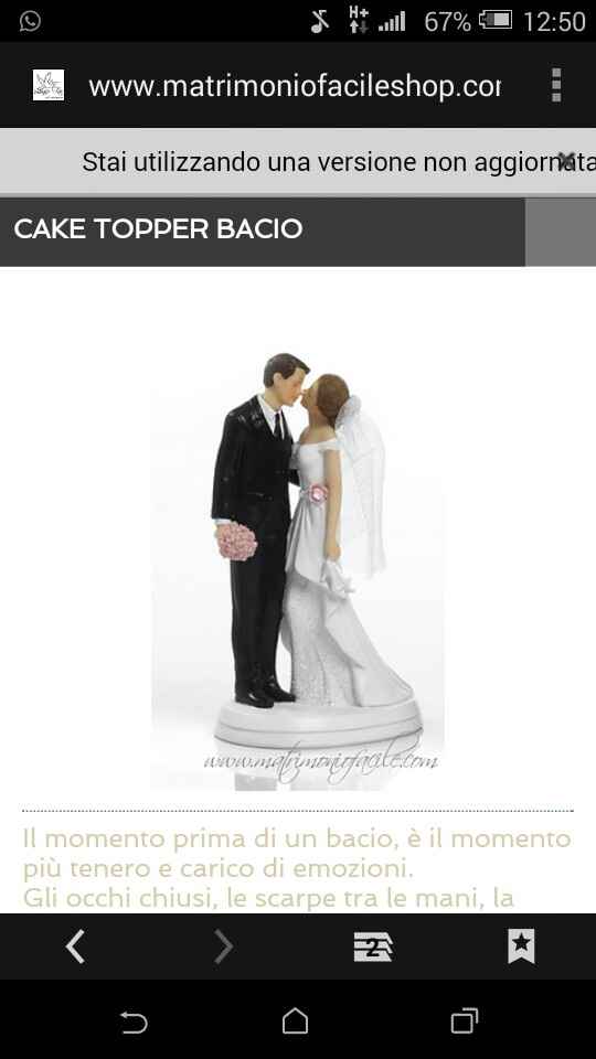 Cake topper - 1