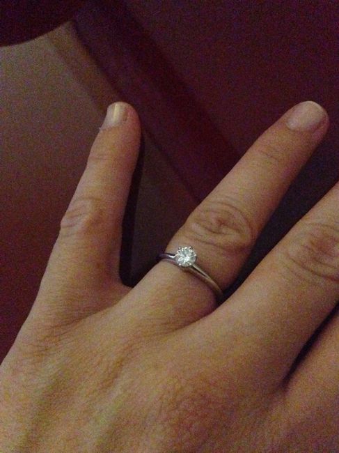 Il mio anello di fidanzamento