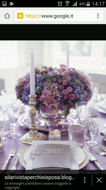 Tema bianco e glicine - 3