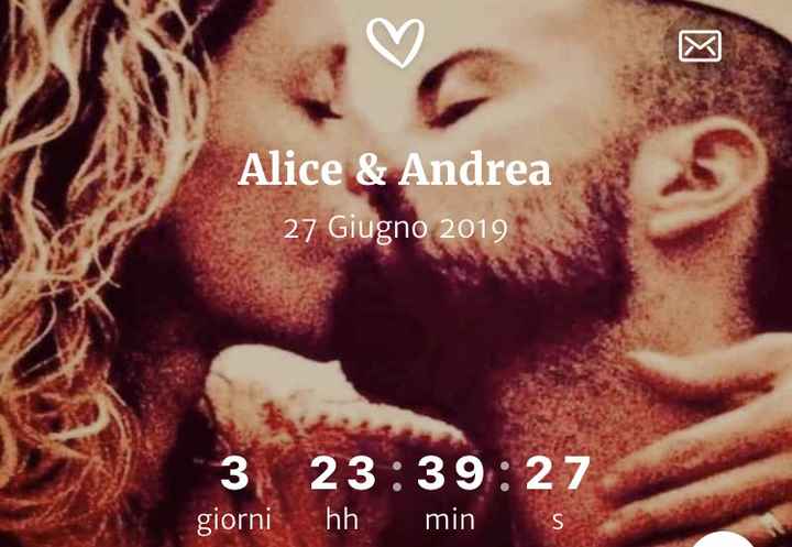 -60... a voi quanto manca?💟⏳😍👰🤵 - 1