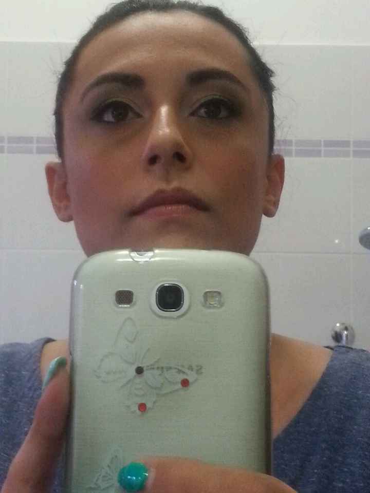 Oggi prima prova trucco! - 1