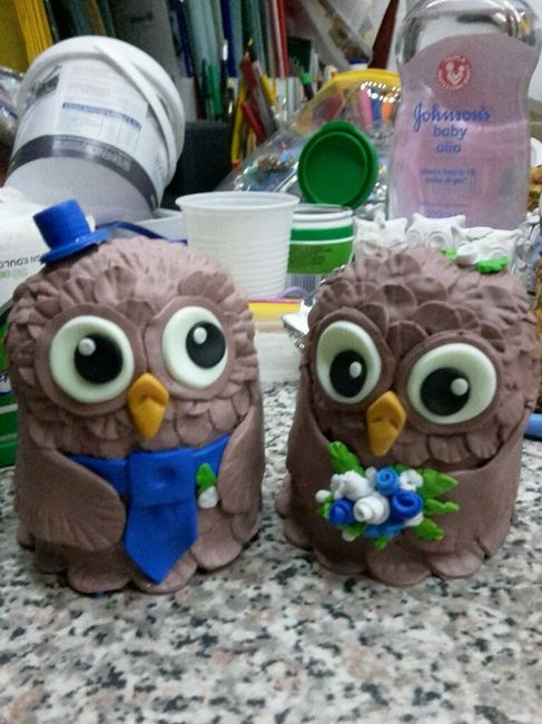 I miei gufetti sposini ^^ - 2