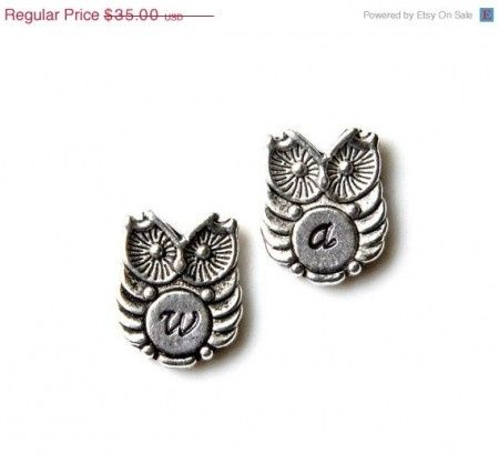 owl cufflinks