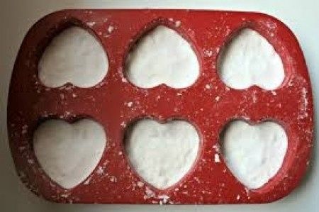 Fizzy bath bomb cuore - fai da te